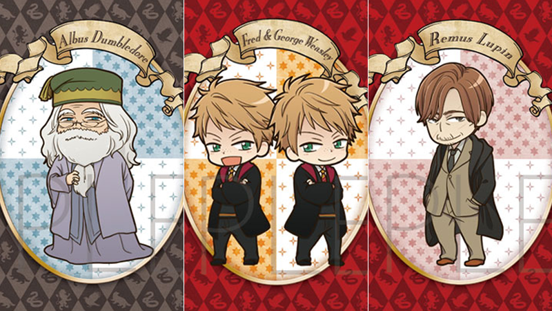 Illustration for article titled The Official Anime Versions of Harry Potter Characters